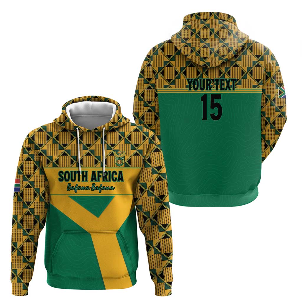 Custom South Africa Soccer Hoodie Go Champions LT15