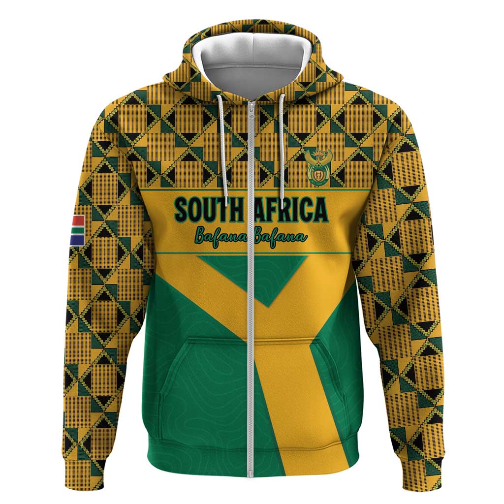 Custom South Africa Soccer Hoodie Go Champions LT15