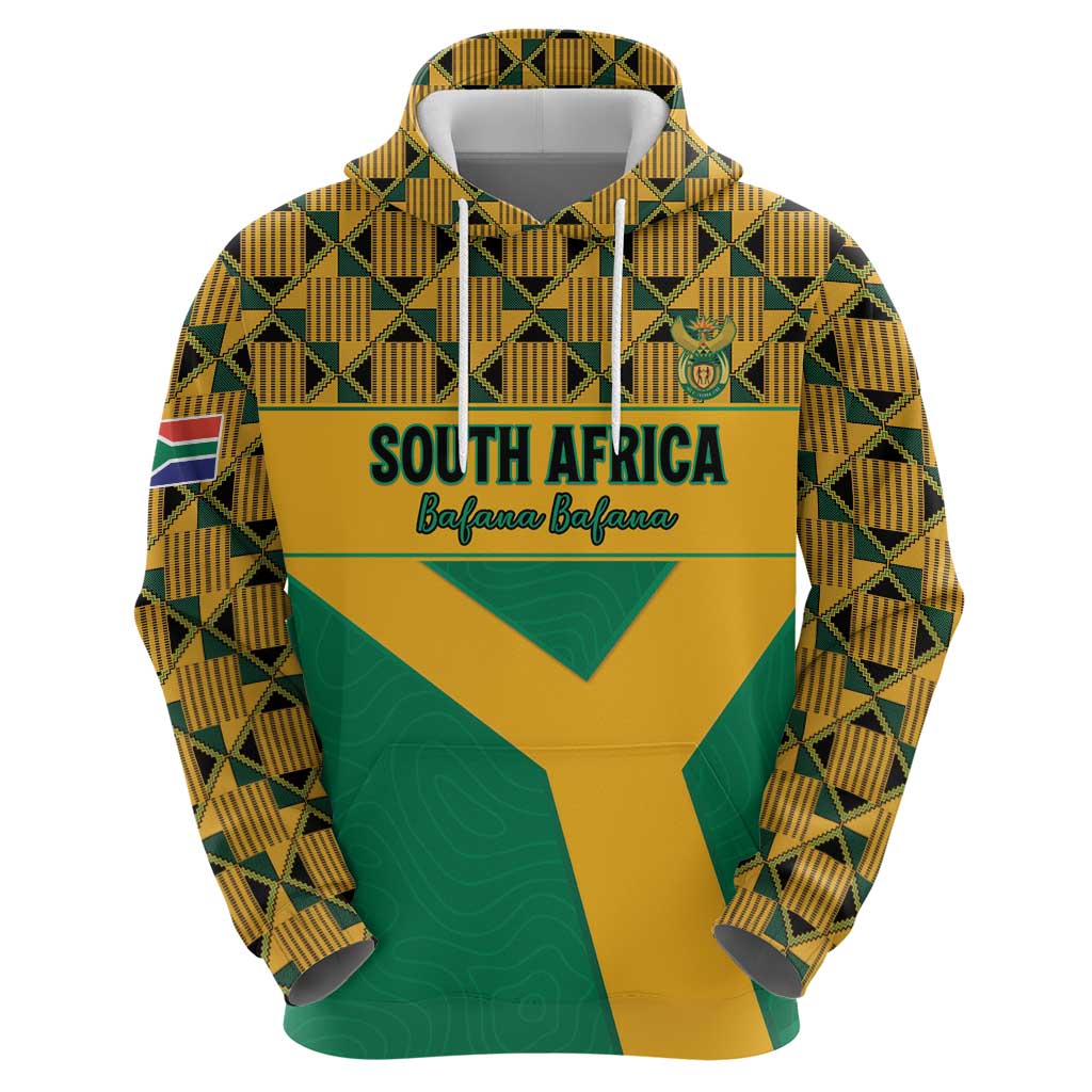 Custom South Africa Soccer Hoodie Go Champions LT15