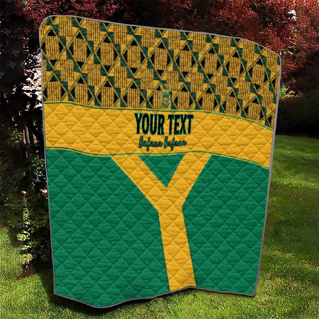 South Africa Soccer Custom Quilt Bafana Bafana LT15