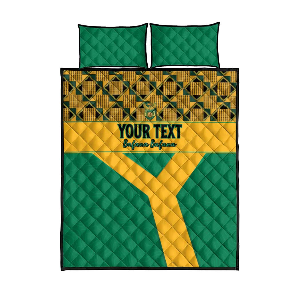 South Africa Soccer Custom Quilt Bed Set Bafana Bafana LT15