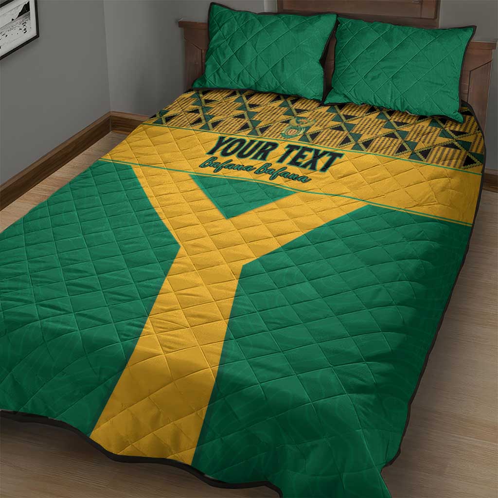South Africa Soccer Custom Quilt Bed Set Bafana Bafana LT15