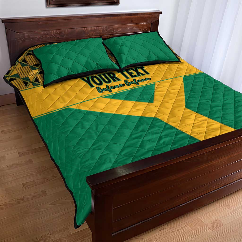 South Africa Soccer Custom Quilt Bed Set Bafana Bafana LT15