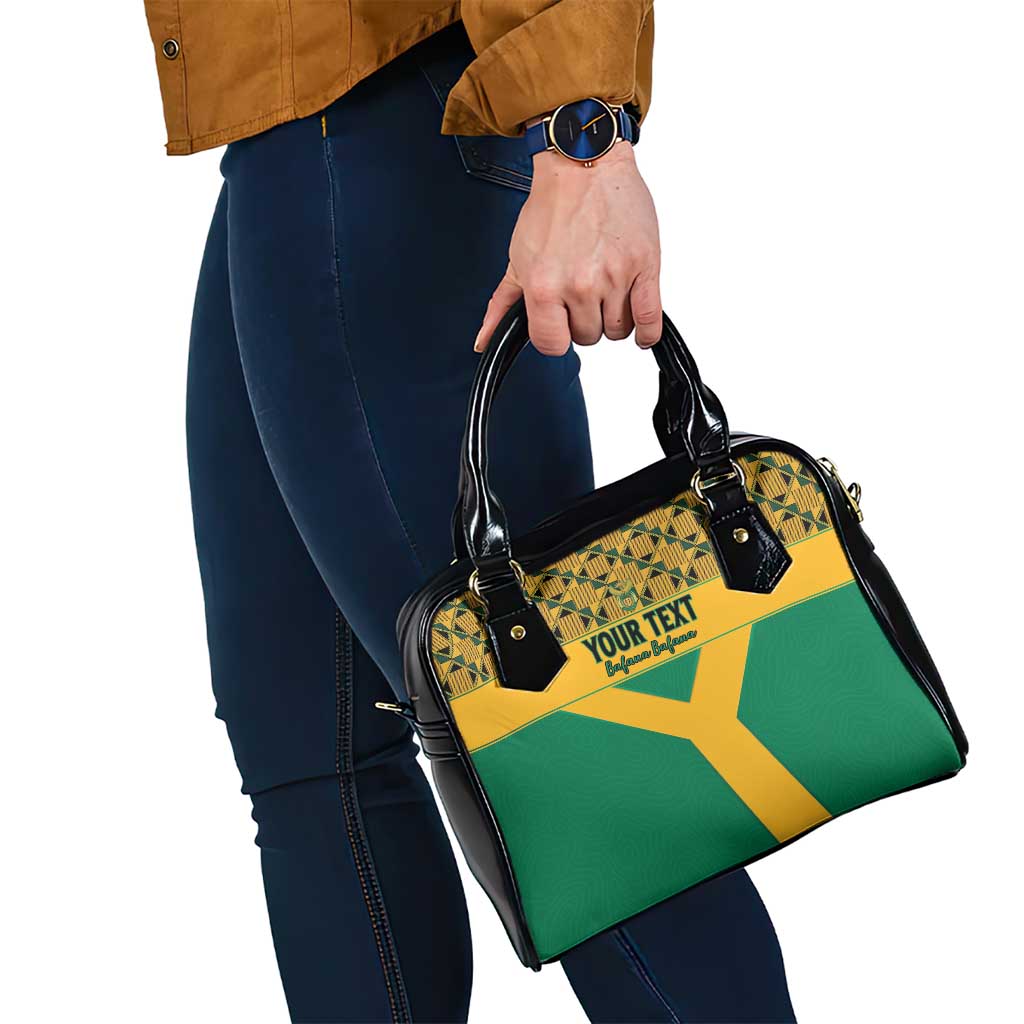 Custom South Africa Soccer Shoulder Handbag Go Champions LT15
