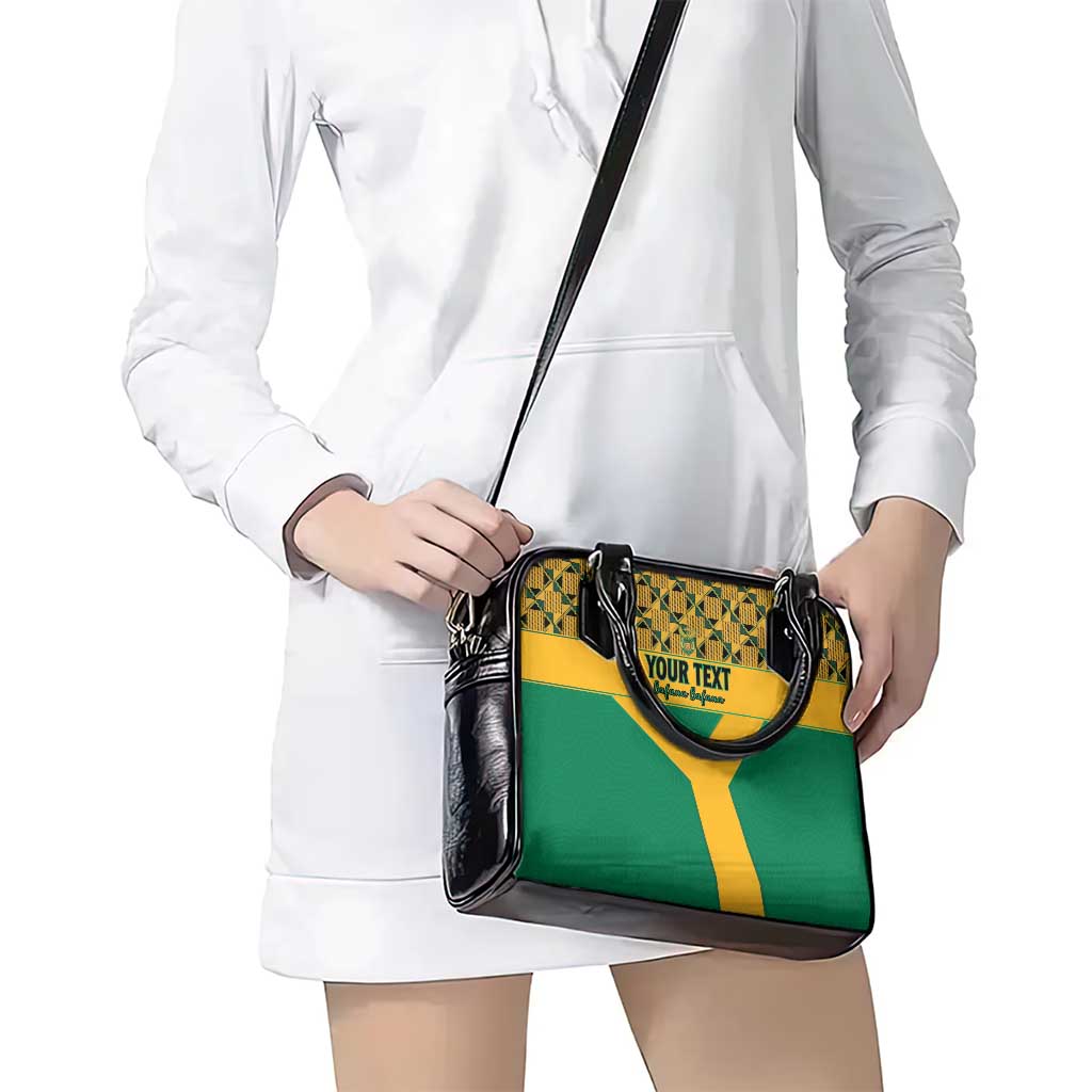 Custom South Africa Soccer Shoulder Handbag Go Champions LT15