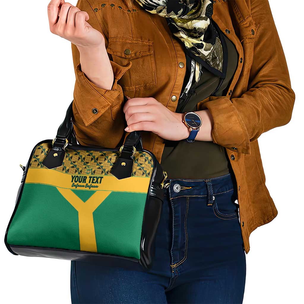 Custom South Africa Soccer Shoulder Handbag Go Champions LT15