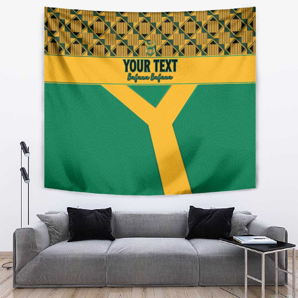 South Africa Soccer Custom Tapestry Bafana Bafana LT15