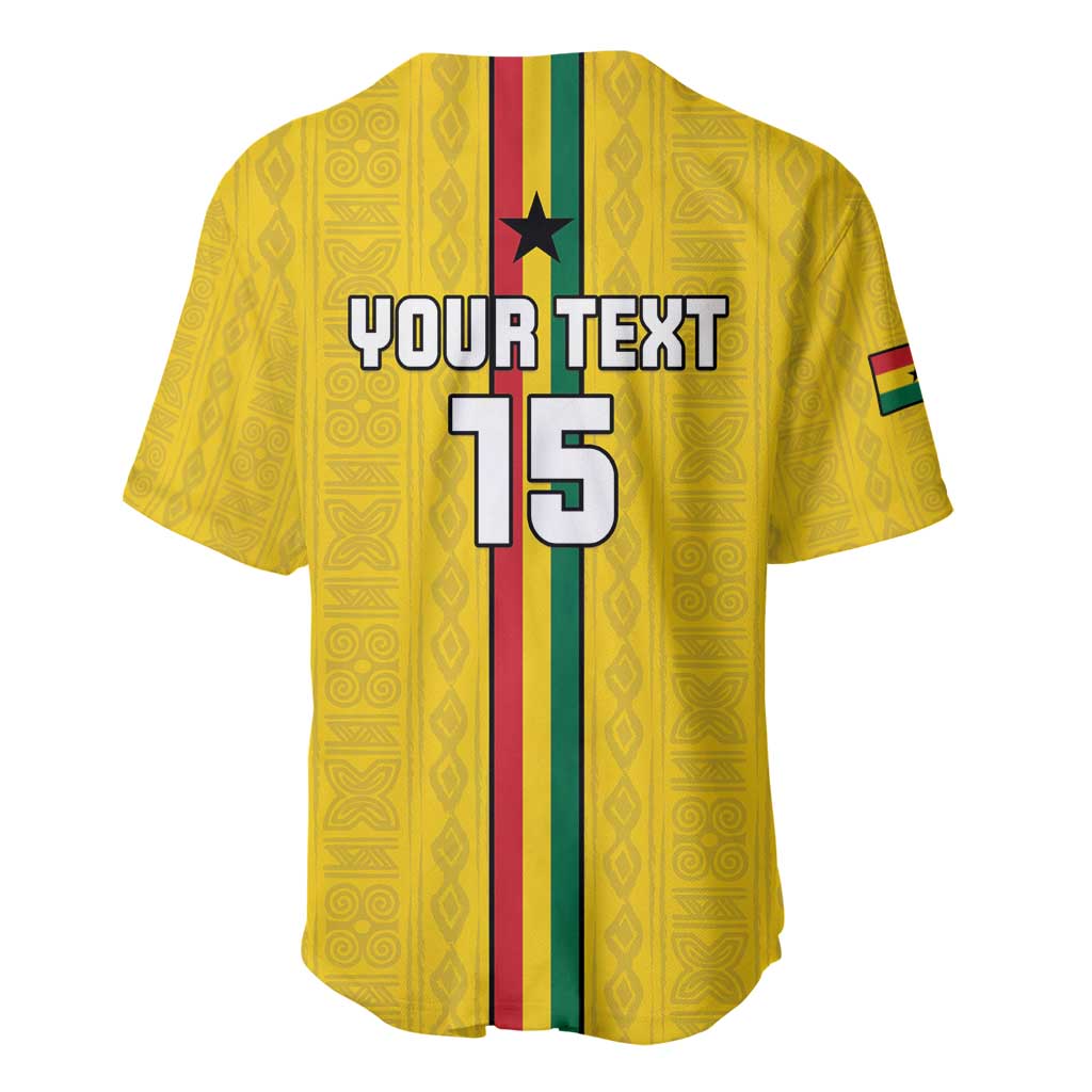 Custom Ghana Football Baseball Jersey We Are Champions LT15