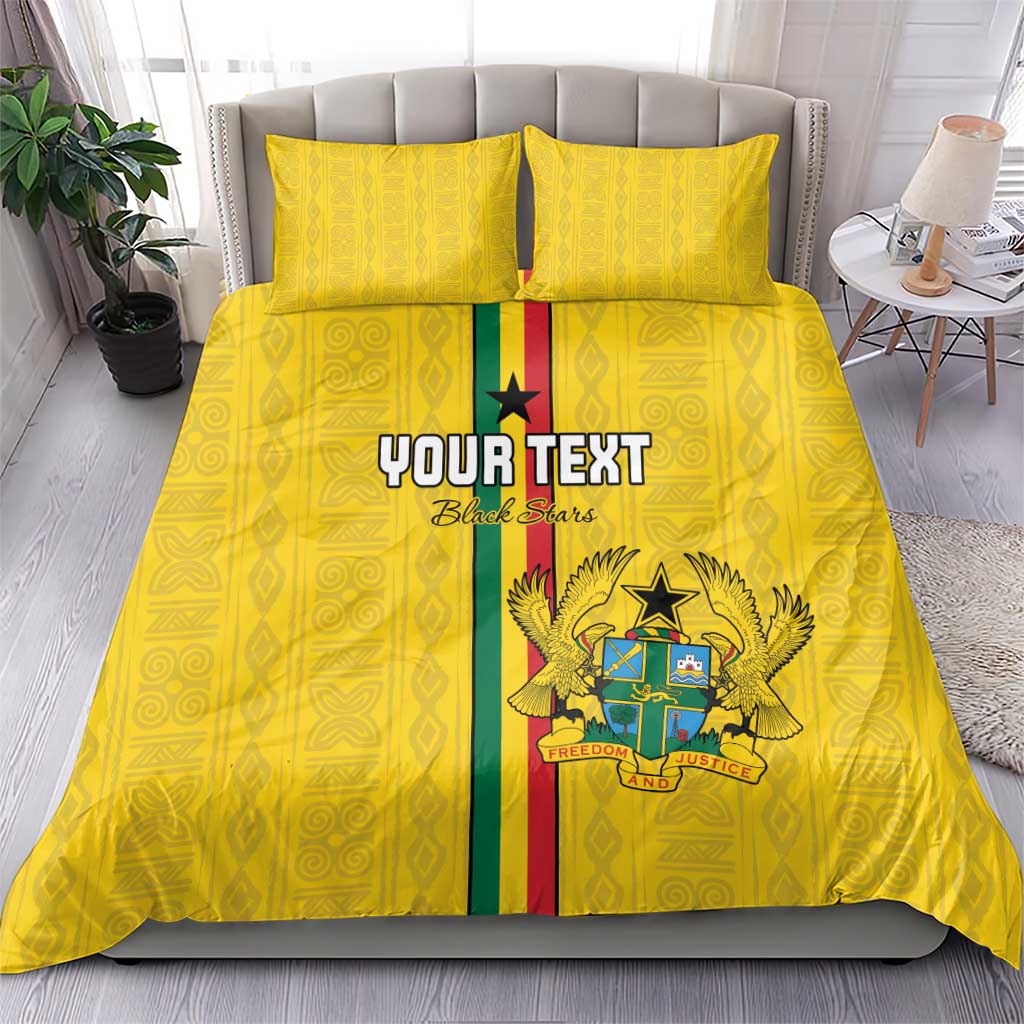Custom Ghana Football Bedding Set We Are Champions LT15