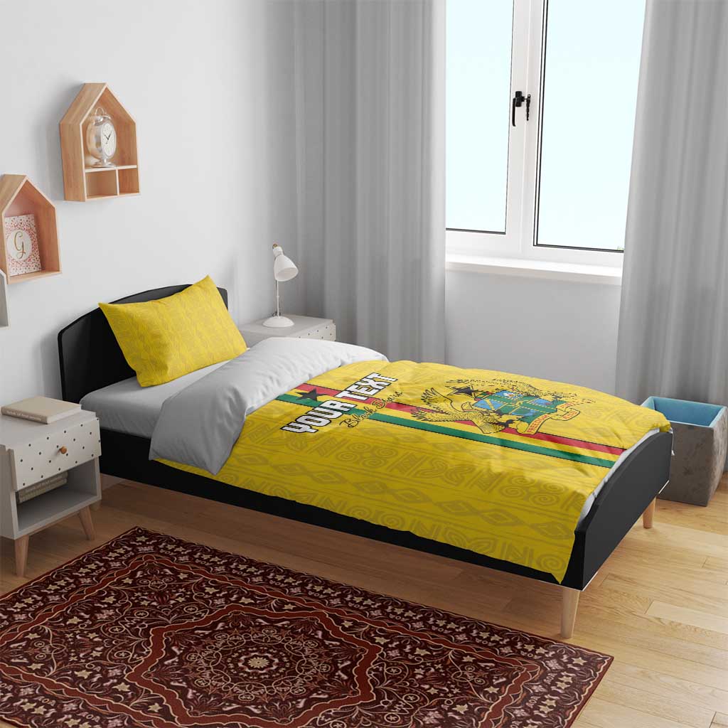 Custom Ghana Football Bedding Set We Are Champions LT15
