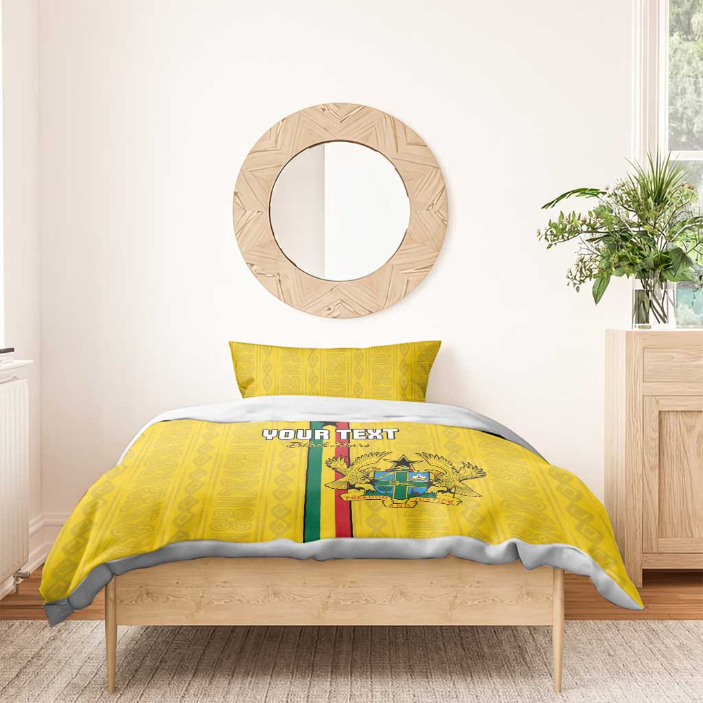 Custom Ghana Football Bedding Set We Are Champions LT15