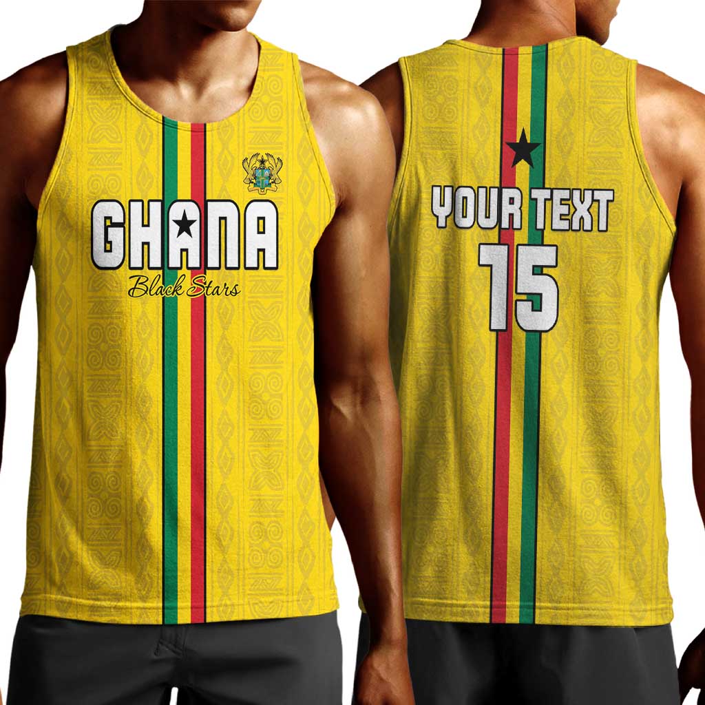 Custom Ghana Football Men Tank Top We Are Champions LT15