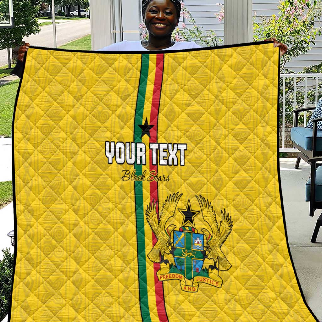 Custom Ghana Football Quilt We Are Champions LT15