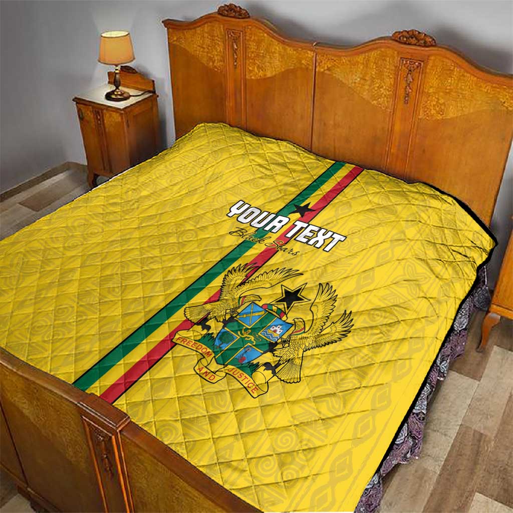 Custom Ghana Football Quilt We Are Champions LT15