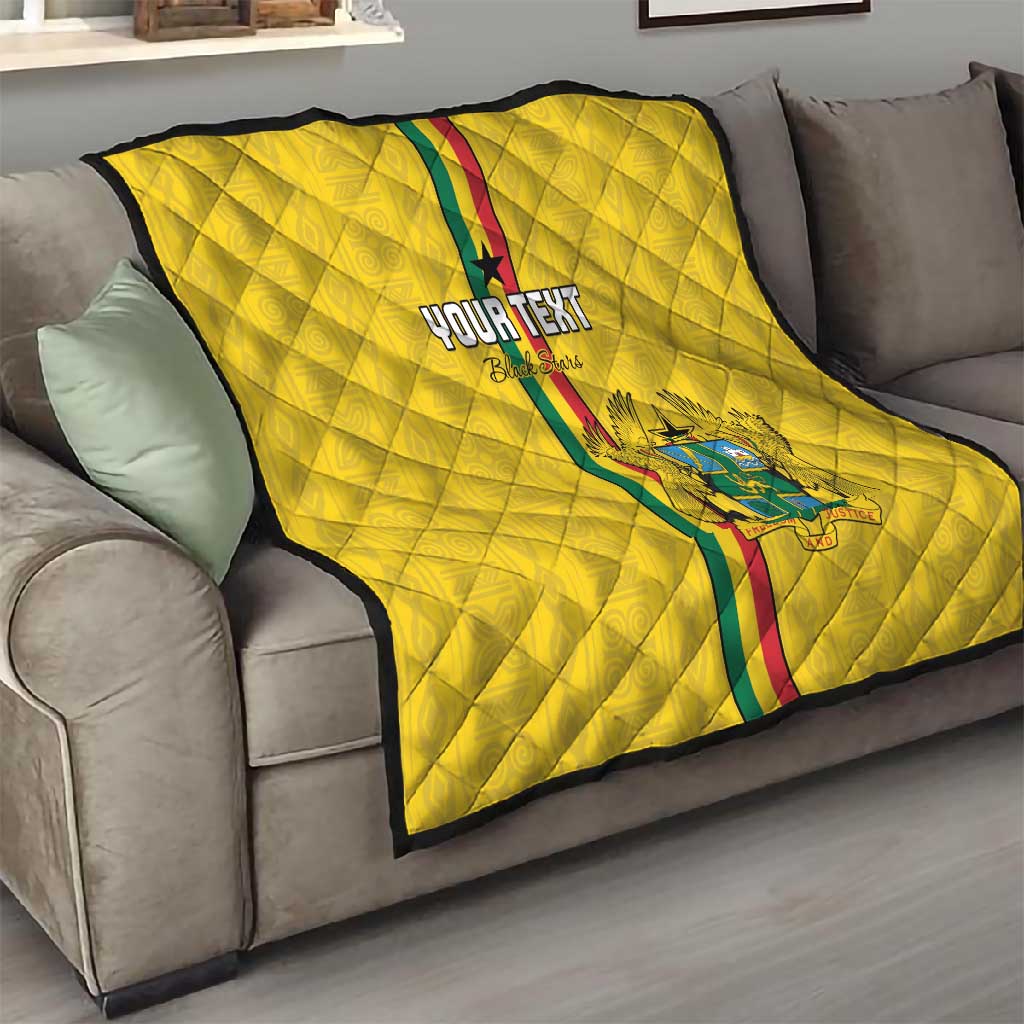Custom Ghana Football Quilt We Are Champions LT15