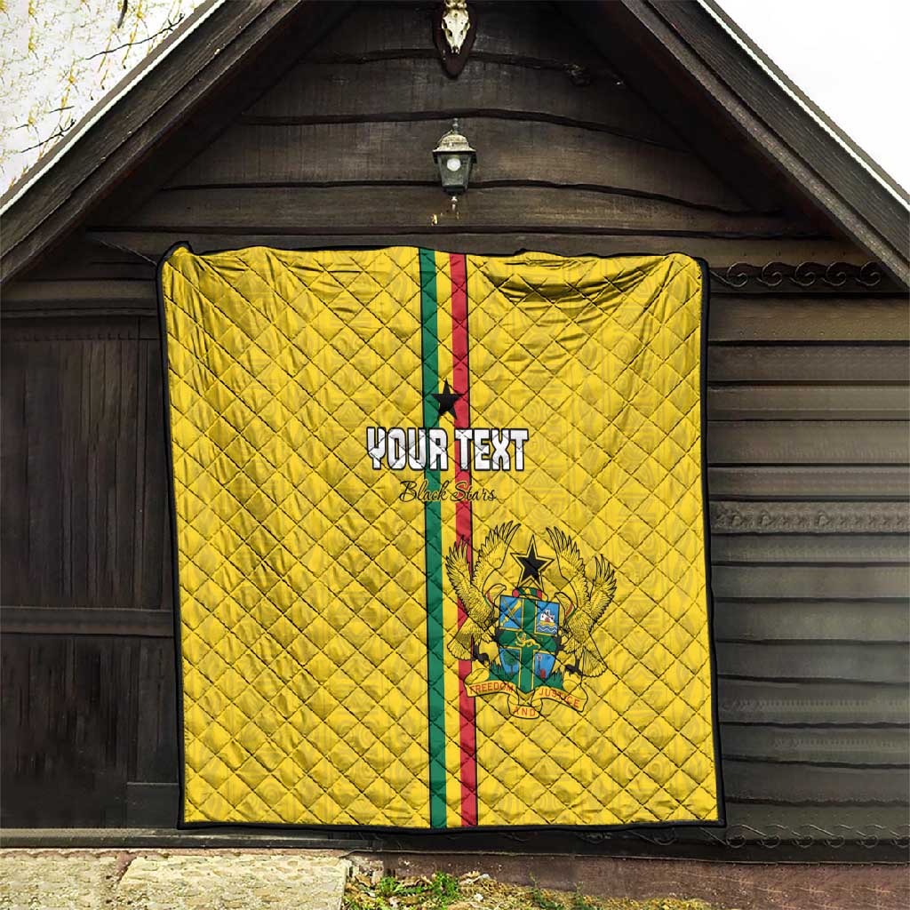 Custom Ghana Football Quilt We Are Champions LT15