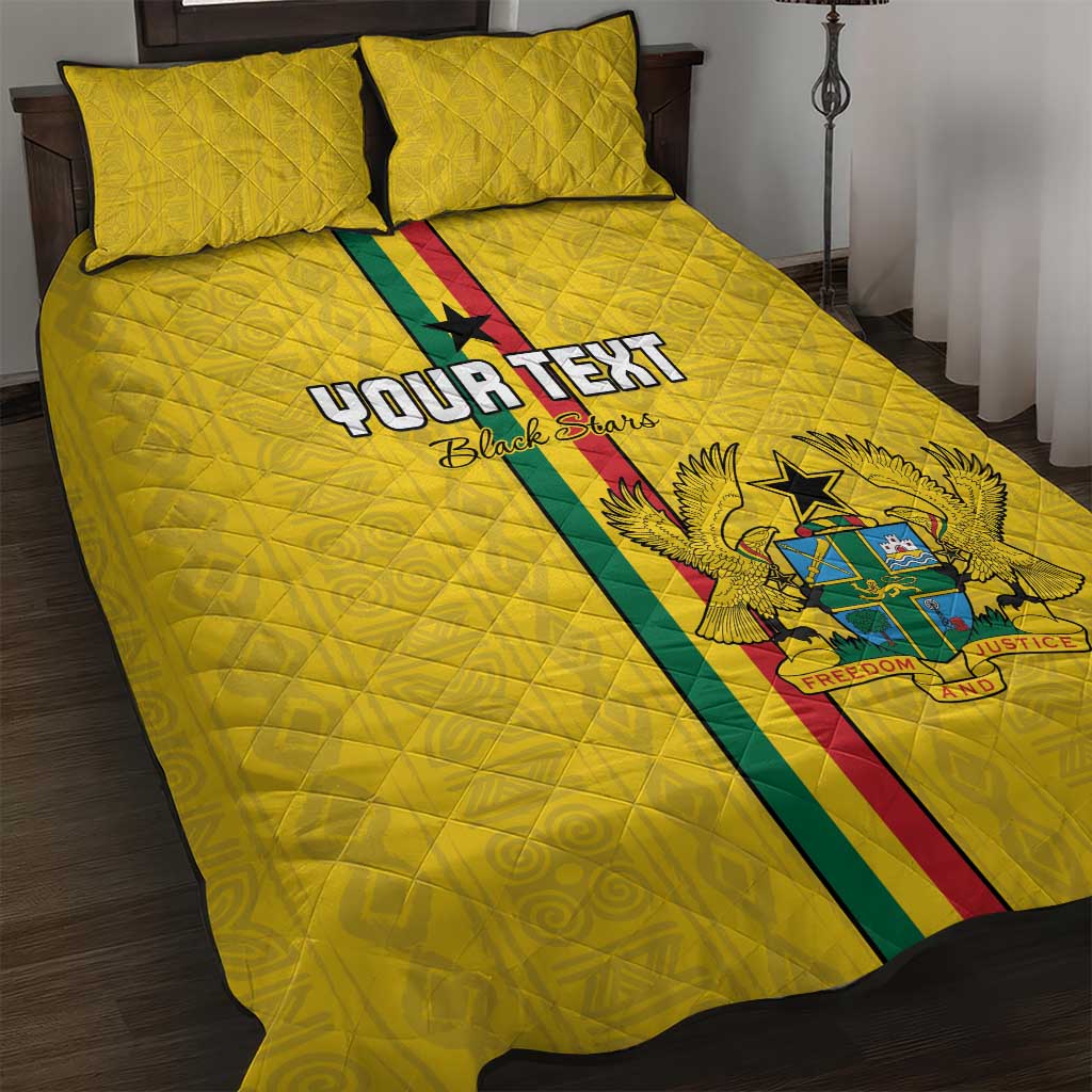 Custom Ghana Football Quilt Bed Set We Are Champions LT15