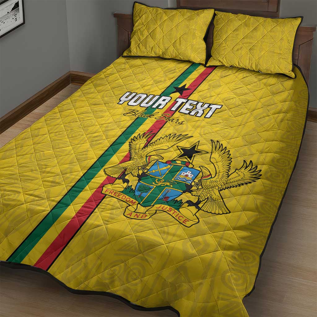 Custom Ghana Football Quilt Bed Set We Are Champions LT15
