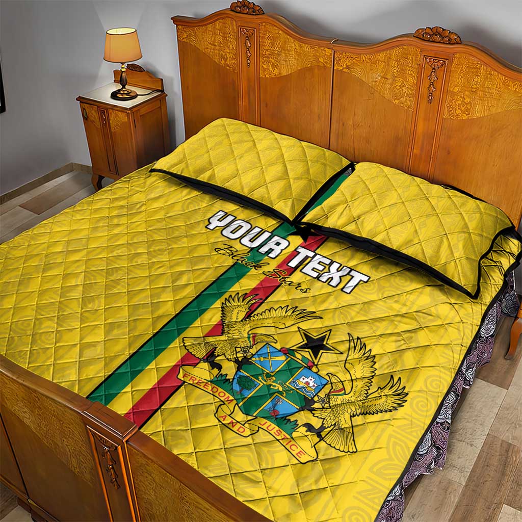 Custom Ghana Football Quilt Bed Set We Are Champions LT15