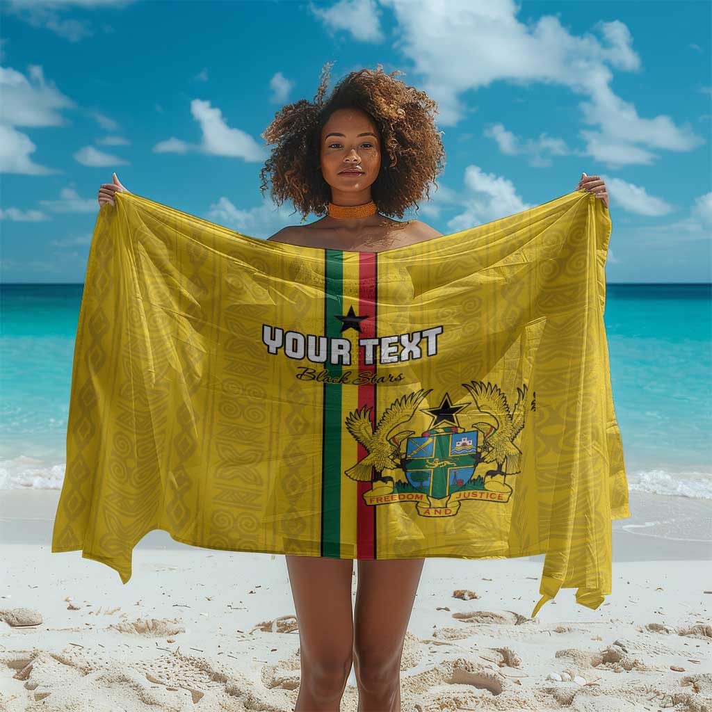 Custom Ghana Football Sarong We Are Champions LT15