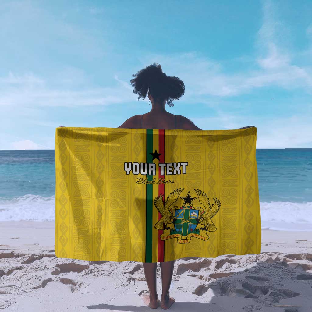 Custom Ghana Football Sarong We Are Champions LT15