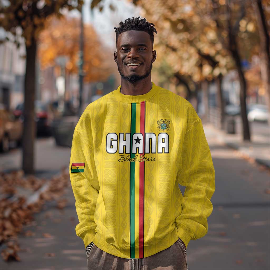 Custom Ghana Football Sweatshirt We Are Champions LT15