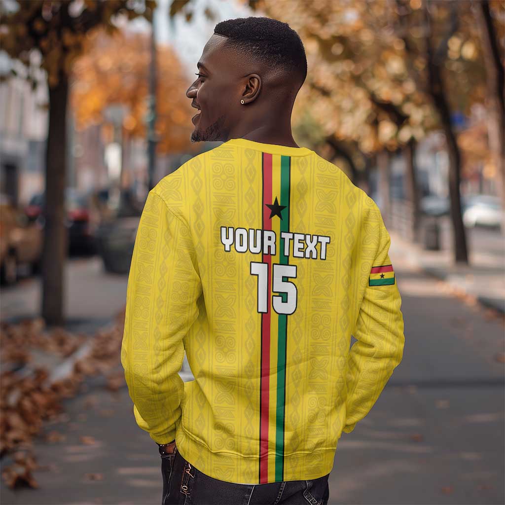Custom Ghana Football Sweatshirt We Are Champions LT15