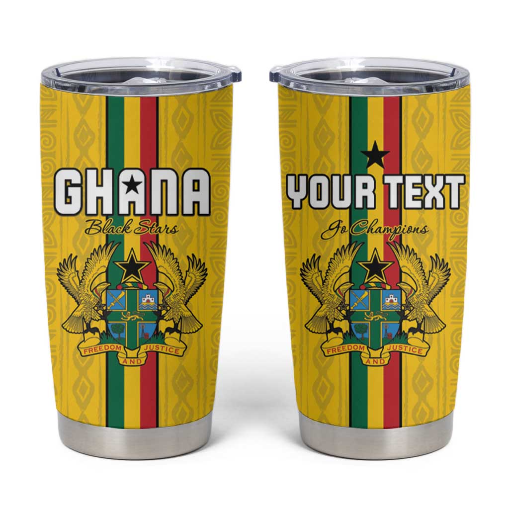 Custom Ghana Football Tumbler Cup We Are Champions LT15