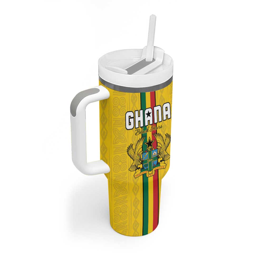 Custom Ghana Football Tumbler With Handle We Are Champions LT15
