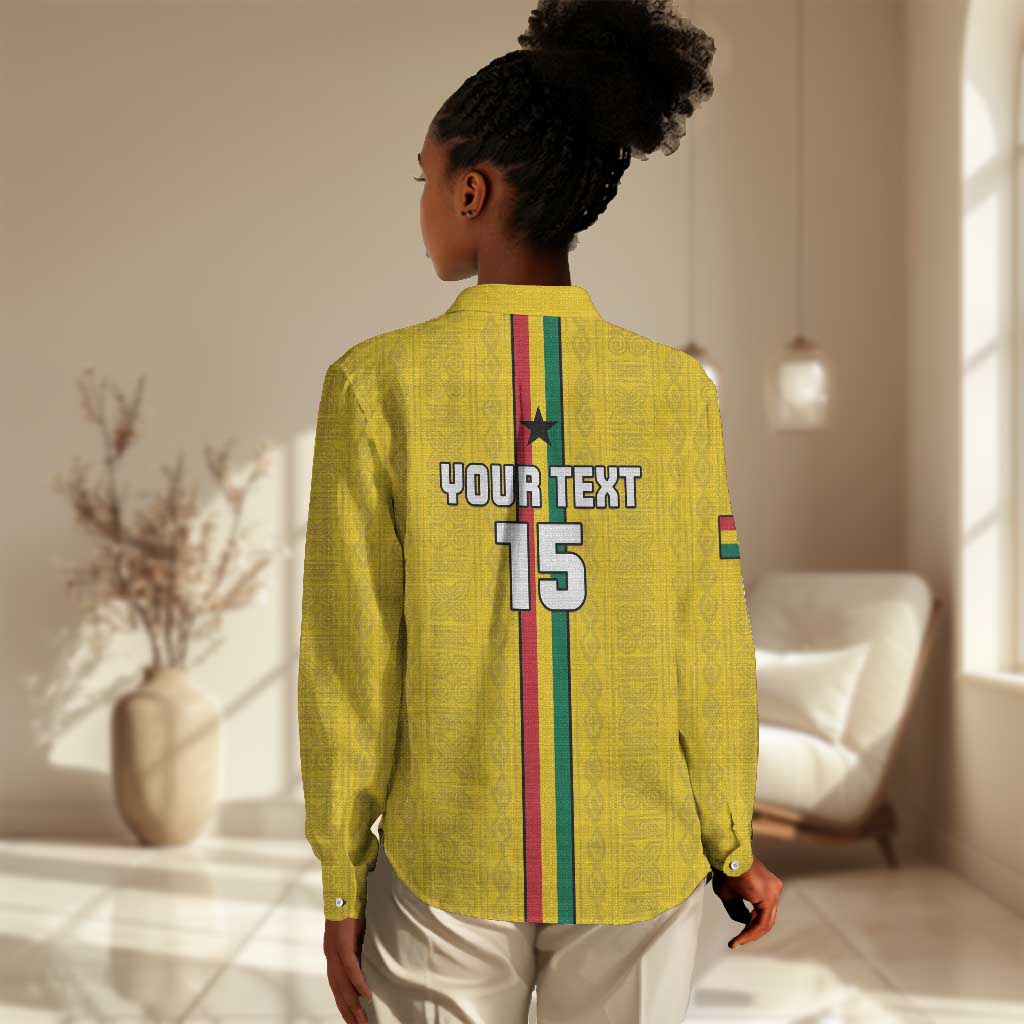 Custom Ghana Football Women Casual Shirt We Are Champions LT15