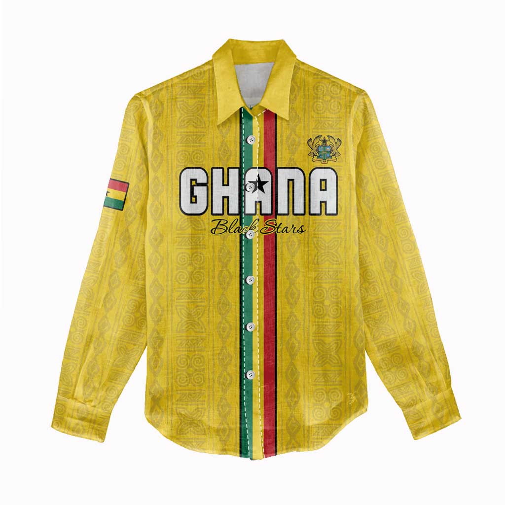Custom Ghana Football Women Casual Shirt We Are Champions LT15
