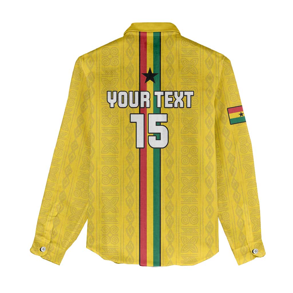 Custom Ghana Football Women Casual Shirt We Are Champions LT15