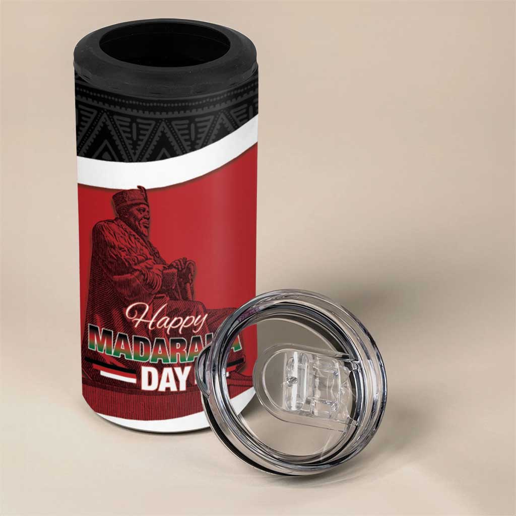 Kenya Madaraka Day 4 in 1 Can Cooler Tumbler Jomo Kenyatta With Map LT15