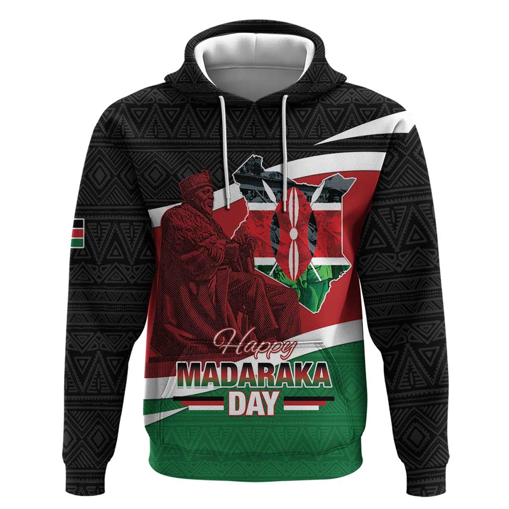 Happy Madaraka Day 2025 Hoodie Kenya Harambee LT15