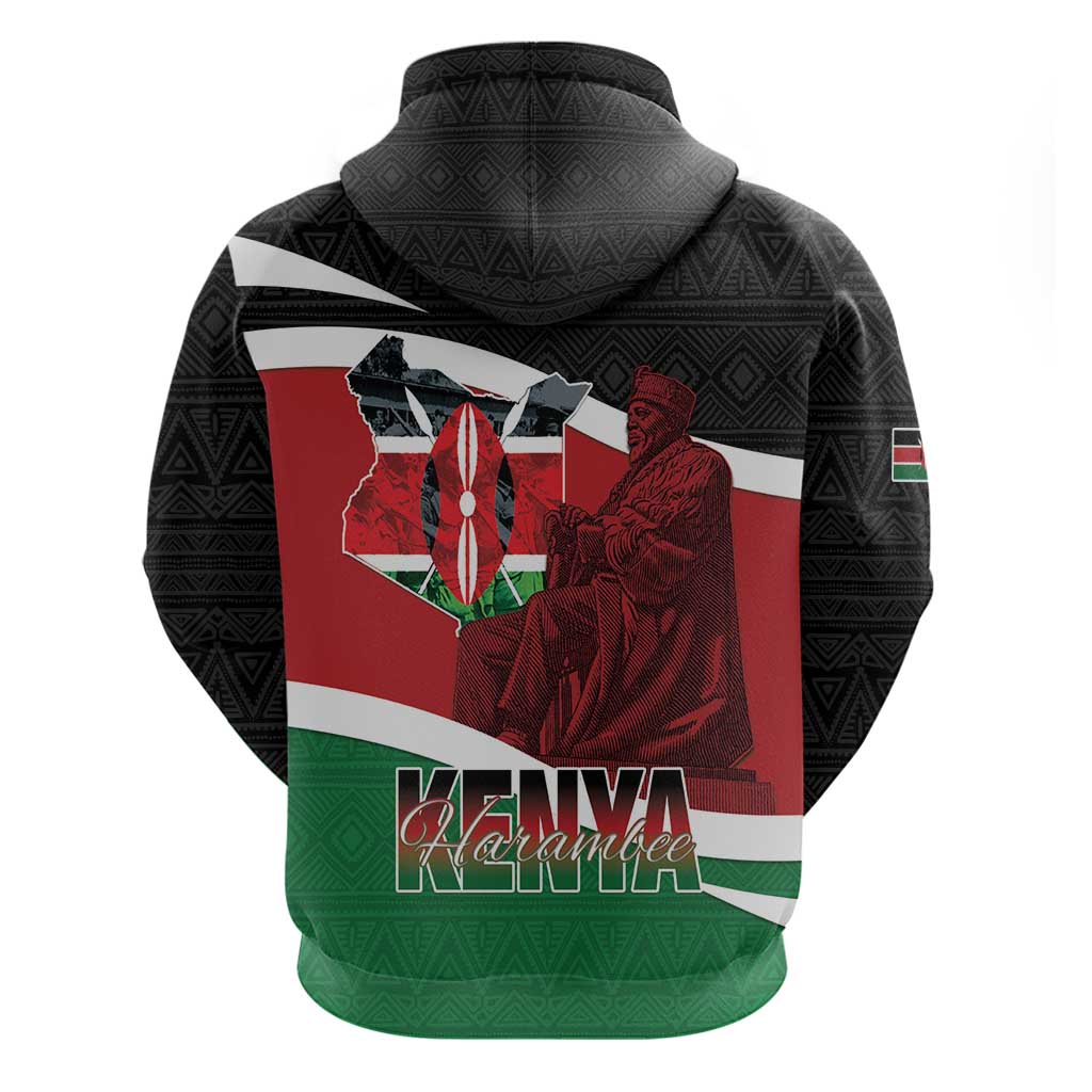 Happy Madaraka Day 2025 Hoodie Kenya Harambee LT15