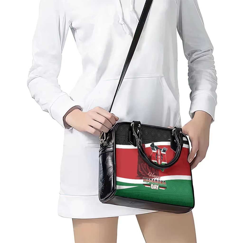 Happy Madaraka Day 2025 Shoulder Handbag Kenya Harambee LT15