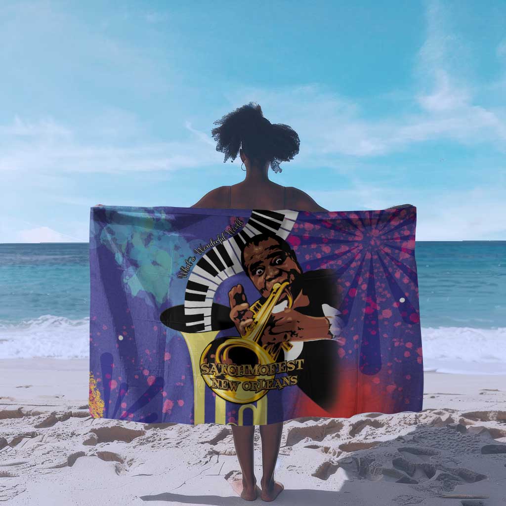 Satchmofest What a Wonderful World Sarong King Of Jazz SummerFest LT15