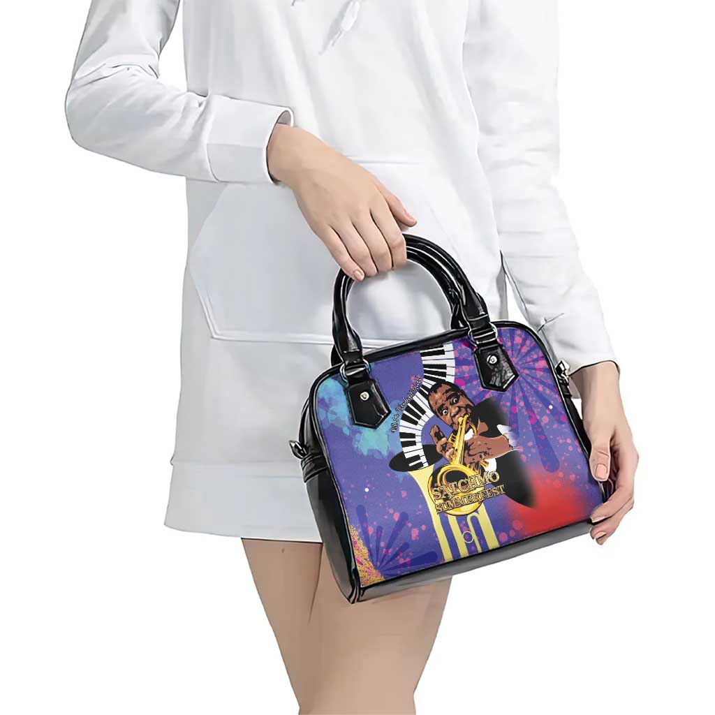 Satchmofest Shoulder Handbag King Of Jazz What a Wonderful World LT15
