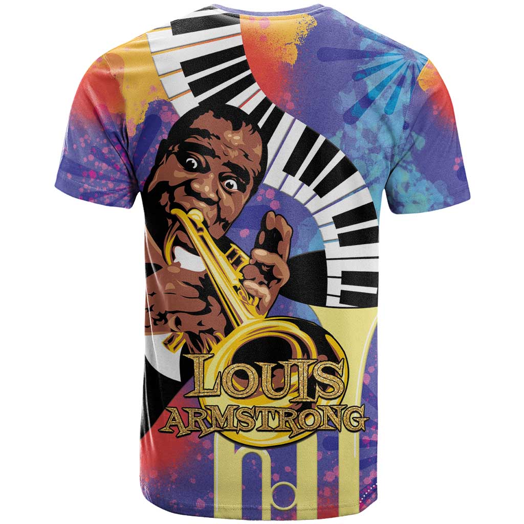Satchmofest What a Wonderful World T shirt King Of Jazz SummerFest LT15