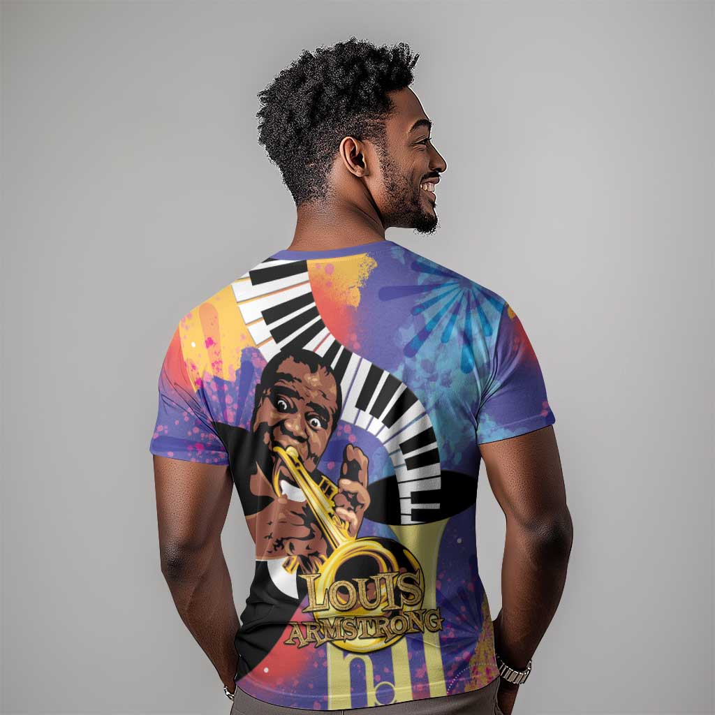 Satchmofest What a Wonderful World T shirt King Of Jazz SummerFest LT15