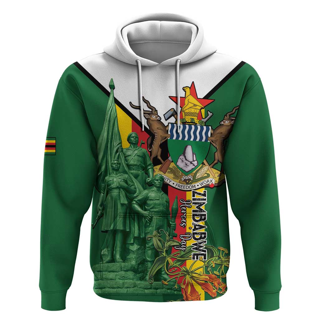 Personalized Zimbabwe Heroes' Day Hoodie Liberation War Memorial Monument LT15