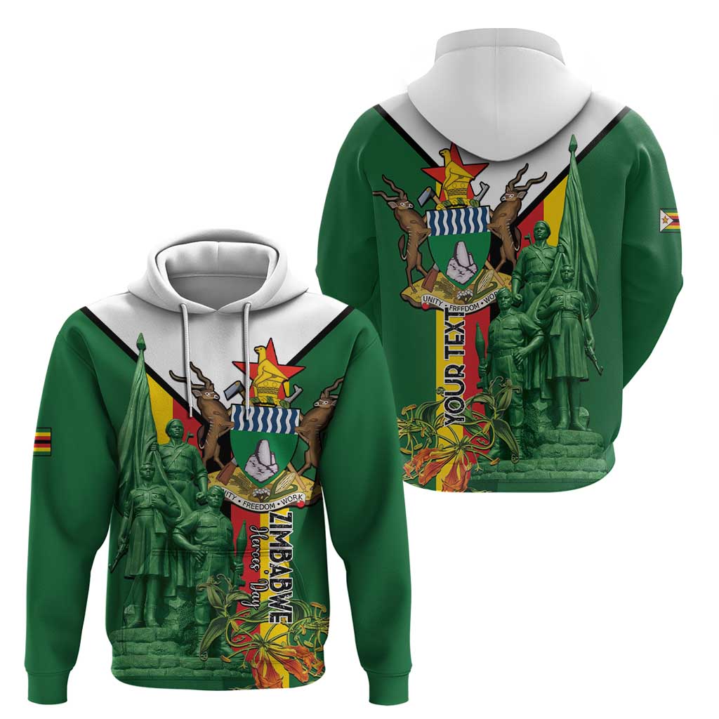 Personalized Zimbabwe Heroes' Day Hoodie Liberation War Memorial Monument LT15
