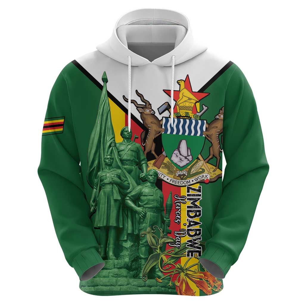 Personalized Zimbabwe Heroes' Day Hoodie Liberation War Memorial Monument LT15