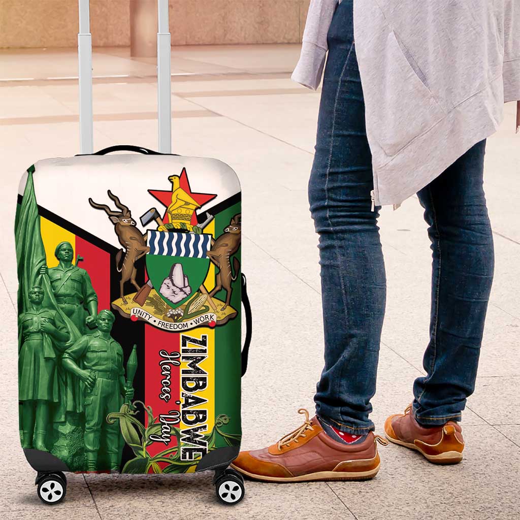 Zimbabwe Heroes' Day Luggage Cover Liberation War Memorial Monument LT15