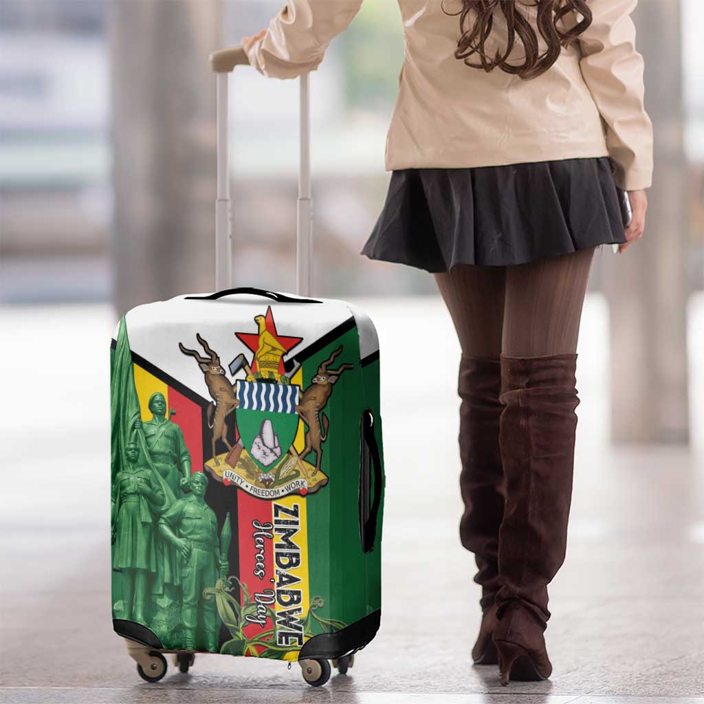 Zimbabwe Heroes' Day Luggage Cover Liberation War Memorial Monument LT15