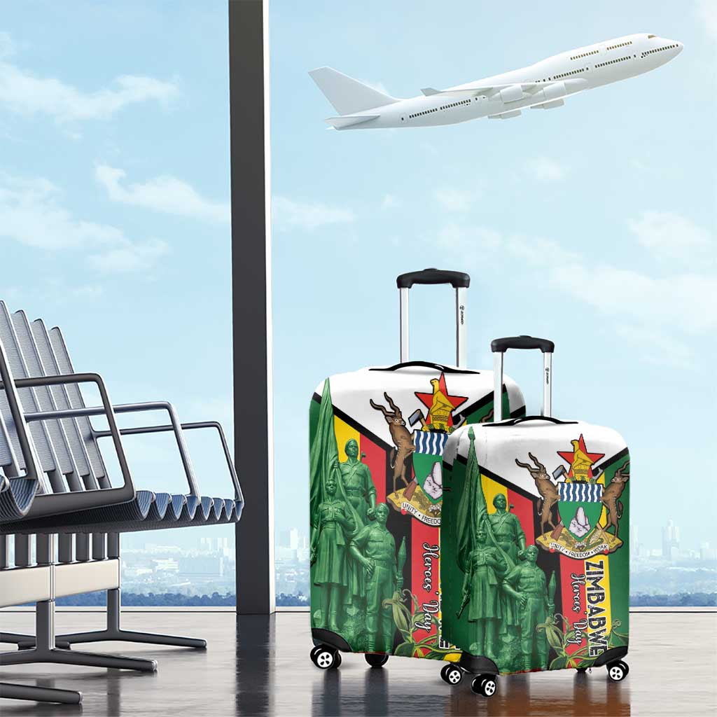 Zimbabwe Heroes' Day Luggage Cover Liberation War Memorial Monument LT15