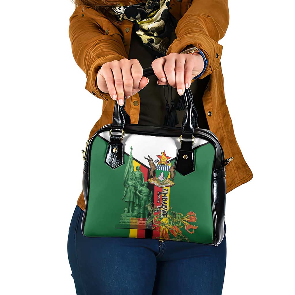 Zimbabwe Heroes' Day Shoulder Handbag Liberation War Memorial Monument LT15