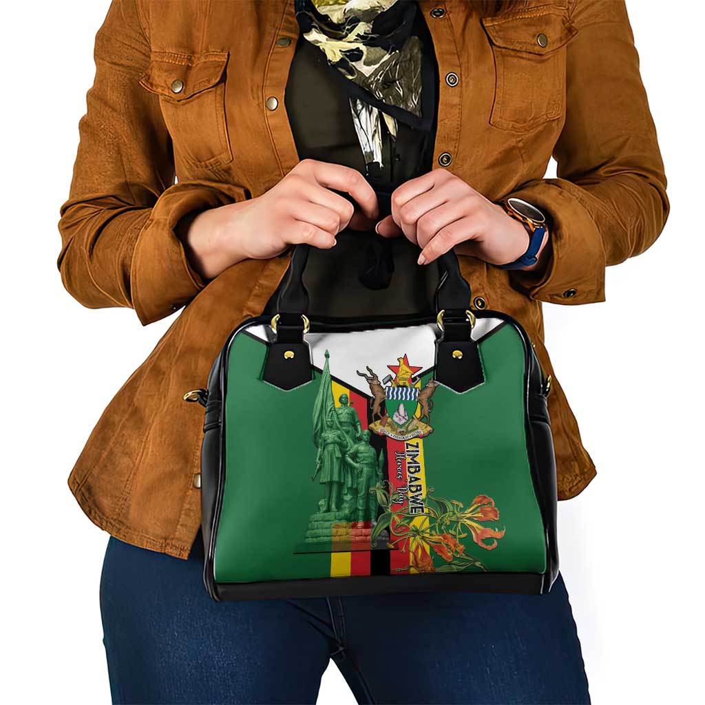 Zimbabwe Heroes' Day Shoulder Handbag Liberation War Memorial Monument LT15