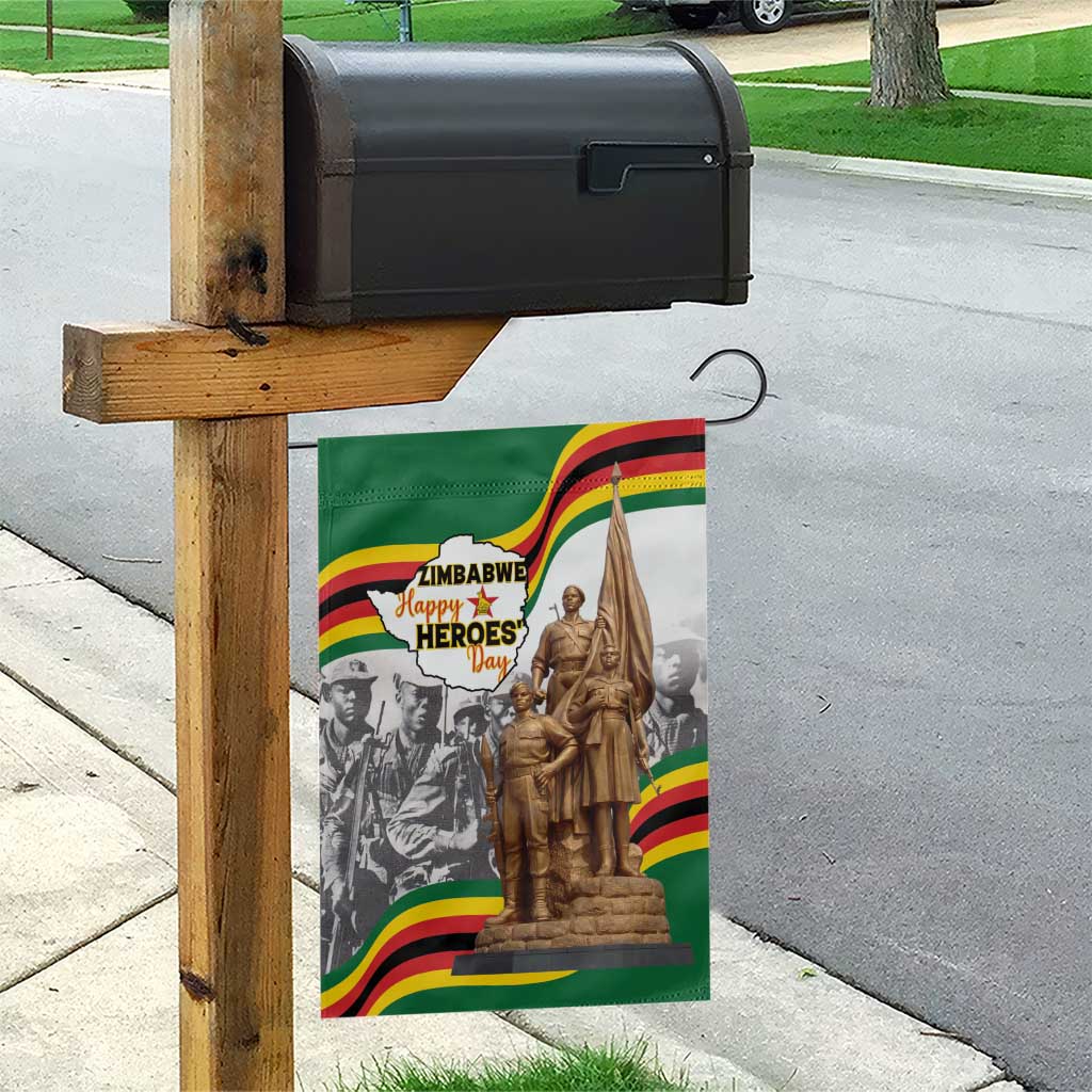 Happy Heroes Day Zimbabwe Garden Flag Unity Freedom Work LT15