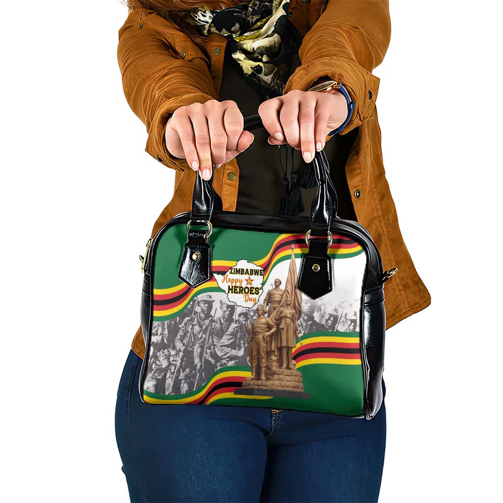 Happy Heroes Day Zimbabwe Shoulder Handbag Lest We Forget LT15